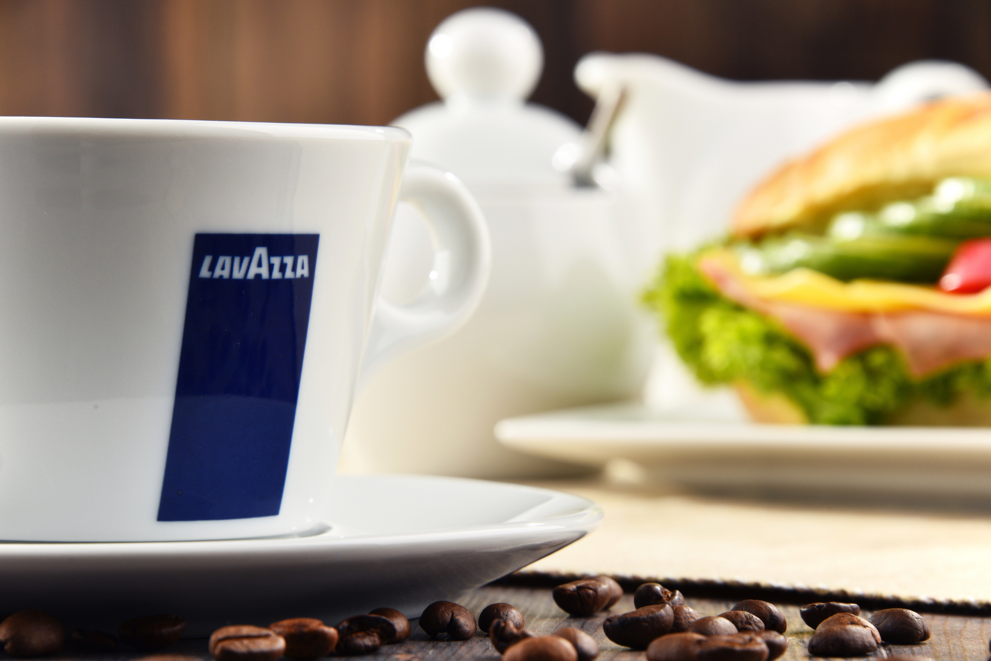 Lavazza je precej dobro kava, za katero sem jaz prvič slišala